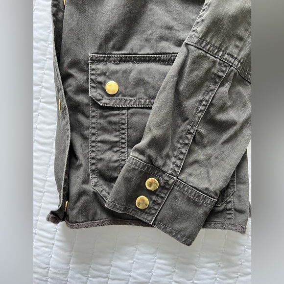 J. Crew  |  Resin-coated Field Jacket - Picture 6 of 8